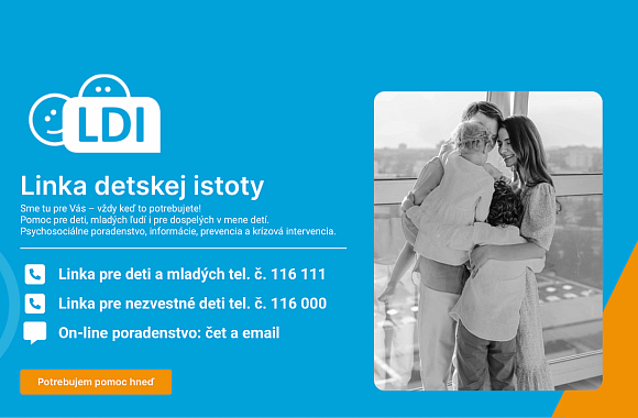 Linka detskej istoty na ÁMOSkách